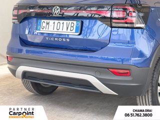 VOLKSWAGEN T-cross 1.0 tsi style 95cv 15