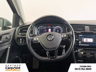 VOLKSWAGEN Golf 5p 1.6 tdi executive 115cv 18