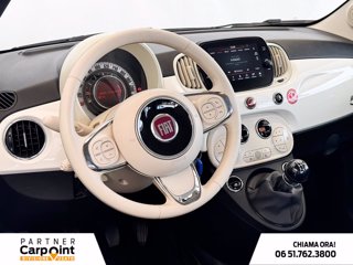 FIAT 500 1.2 lounge 69cv my20 17