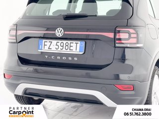 VOLKSWAGEN T-cross 1.0 tsi style 115cv dsg 16